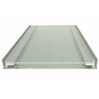 Profil srebrny - surowe aluminium + pleksi + 55,30 zł 